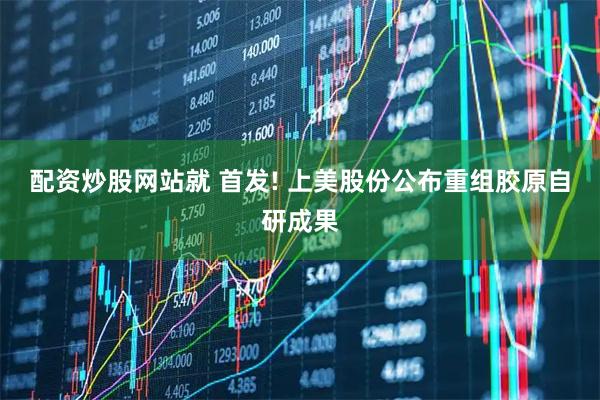 配资炒股网站就 首发! 上美股份公布重组胶原自研成果